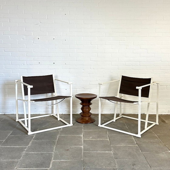 Image 1 of Set van Twee FM60 Stoelen – Radboud van Beekum voor Pastoe