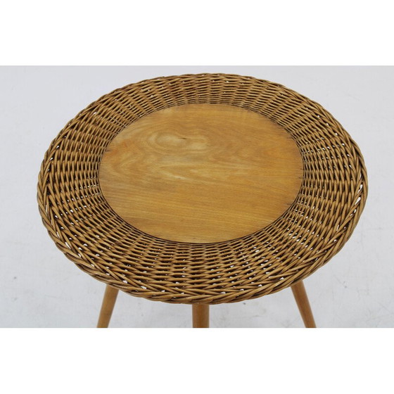 Image 1 of Vintage bijzettafel van Jan Kalous voor Uluv, Tsjechoslowakije 1970