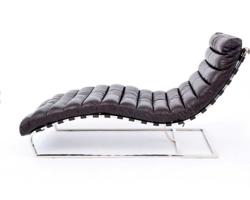 Prachtige Restore Hardware Oviedo Mies Van Der Rohe Chaise Lounge