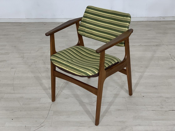 Image 1 of Deense teak stoel fauteuil fauteuil woonkamer fauteuil vintage