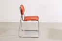 2x Vintage Buisframe Stoelen