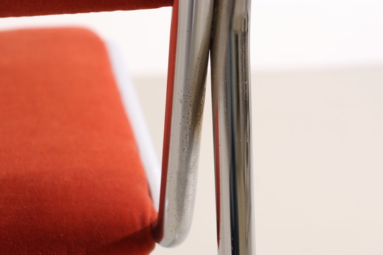 Image 1 of 2x Vintage Buisframe Stoelen