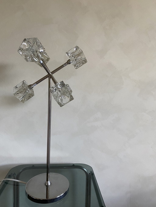 Vintage Ikea Isåsa Tafel + Vloerlamp Set