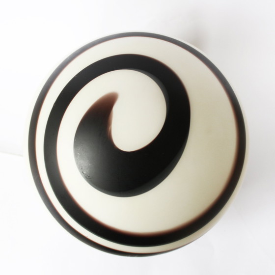 Image 1 of Matglazen Swirl Lamp