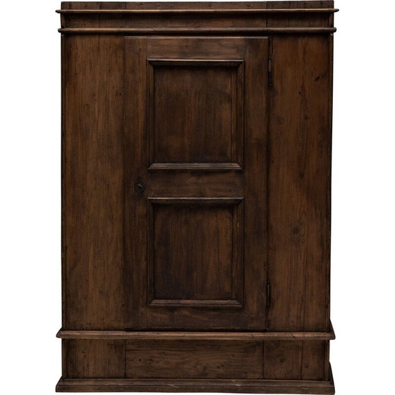 Image 1 of Vintage massief grenen kast voor Alpine Cabinet, Zwitserland 1800