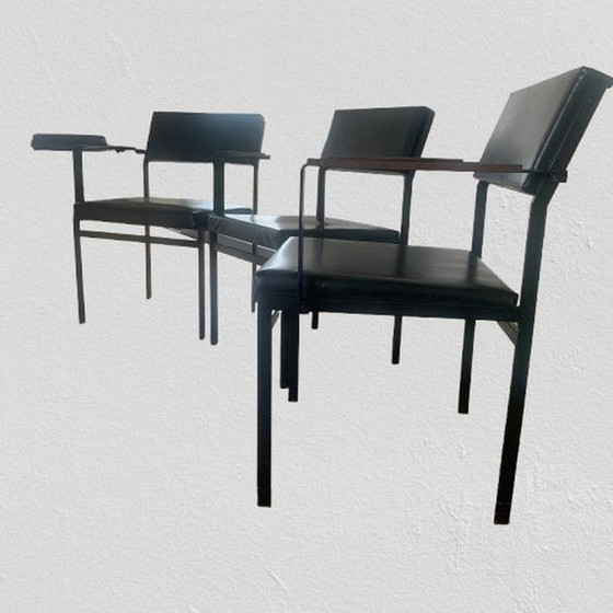 Image 1 of Set van 3 FM17 Stoelen van Cees Braakman voor Pastoe