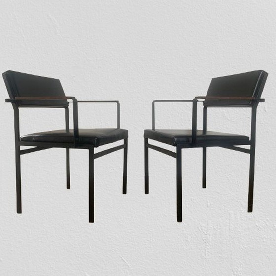 Image 1 of Set van 3 FM17 Stoelen van Cees Braakman voor Pastoe