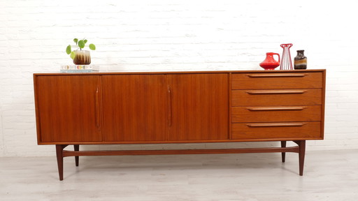 Vintage Dressoir | Heinrich Riestenpatt | Teak | 225 Cm