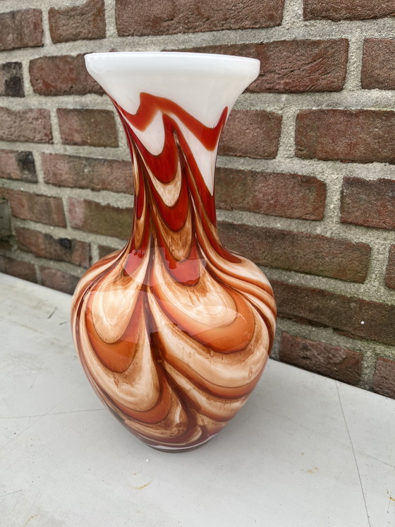 Image 1 of Vintage Opaline Florence Vaas 