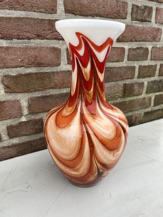 Image 1 of Vintage Opaline Florence Vaas 