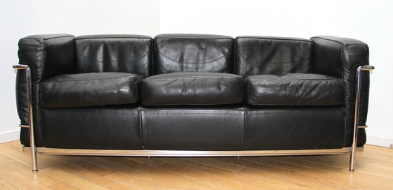 Image 1 of Sofa Lc2 Le Corbusier, Cassina