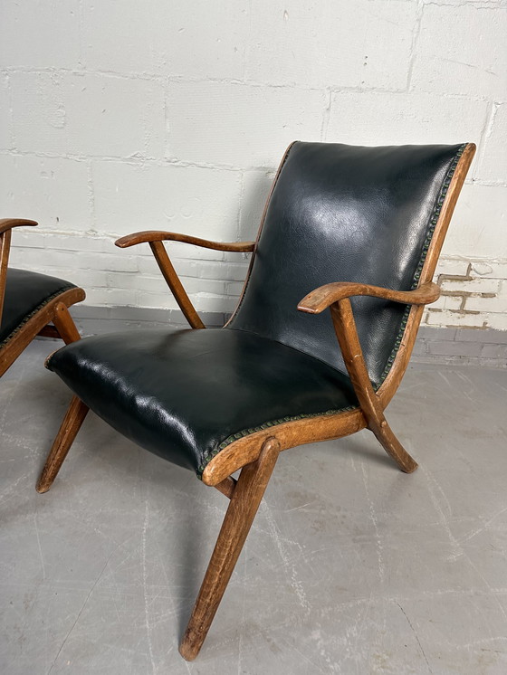 Image 1 of 2 x Vintage stoeltjeslift fauteuil easy chair