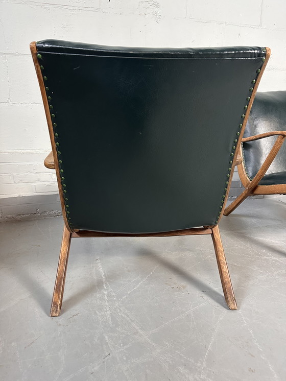 Image 1 of 2 x Vintage stoeltjeslift fauteuil easy chair