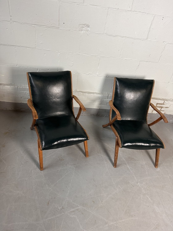 Image 1 of 2 x Vintage stoeltjeslift fauteuil easy chair