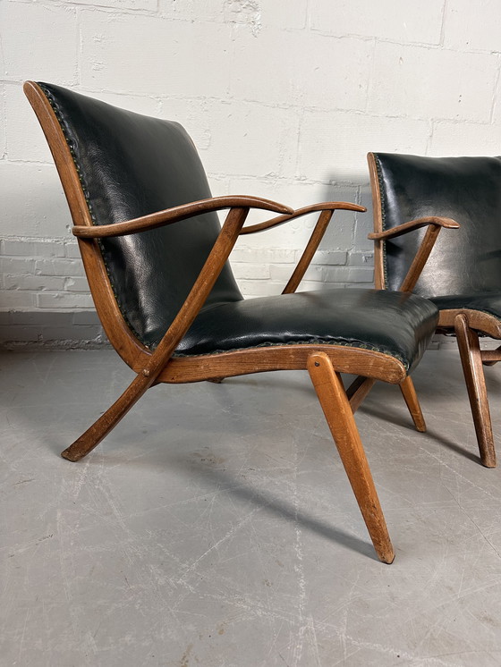 Image 1 of 2 x Vintage stoeltjeslift fauteuil easy chair