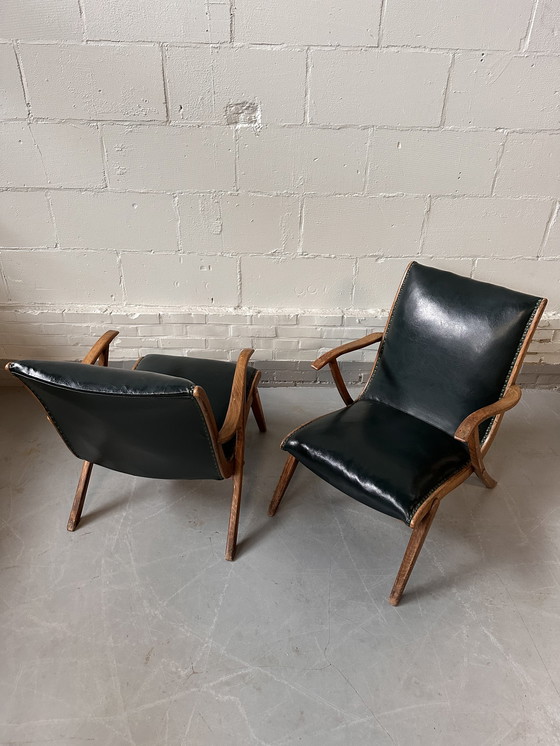 Image 1 of 2 x Vintage stoeltjeslift fauteuil easy chair