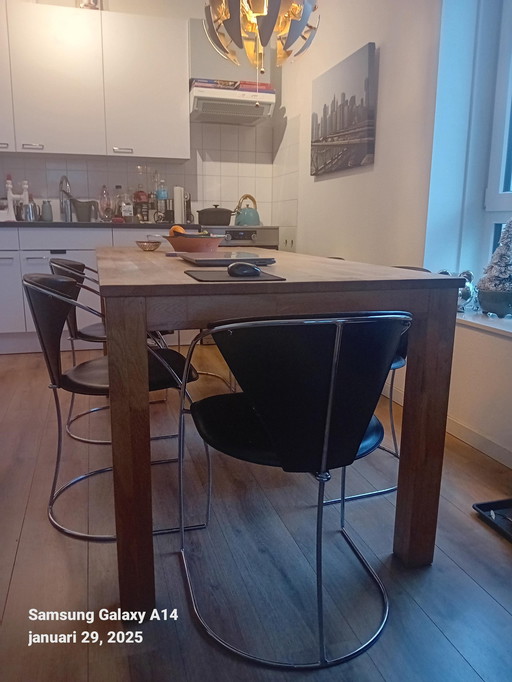 6 X Arrben Italia Stoelen 