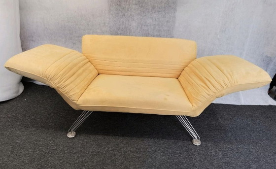 Image 1 of De Sede Design Sofa Ds 142 stof geel