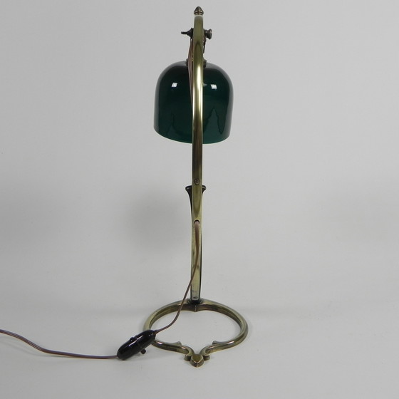 Image 1 of Arts And Crafts Bureaulamp W.A.S. Benson, Jaren 20