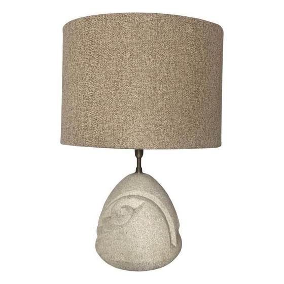 Image 1 of Paar vintage stenen lampen, Frankrijk