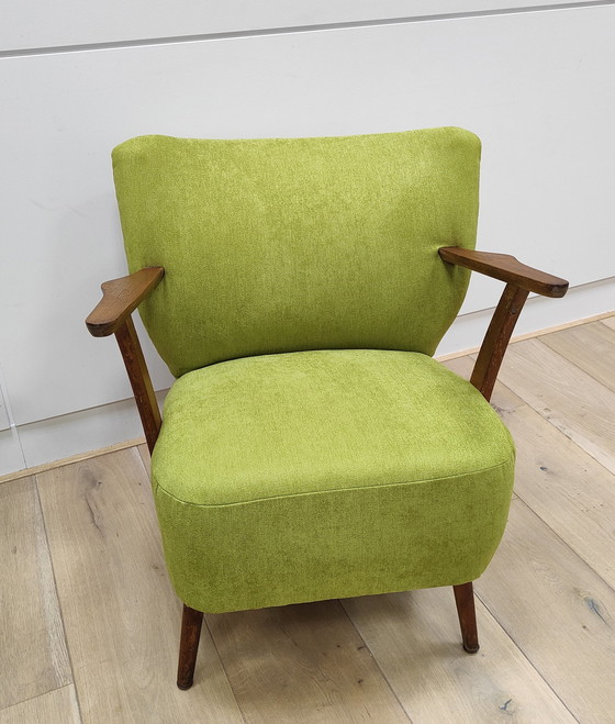 Image 1 of 2x Vintage fauteuils - Mid Century | Nieuwe bekleding