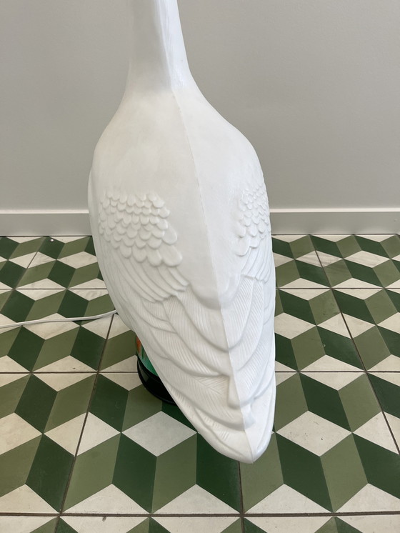 Image 1 of Vintage Gladys Goose Lamp