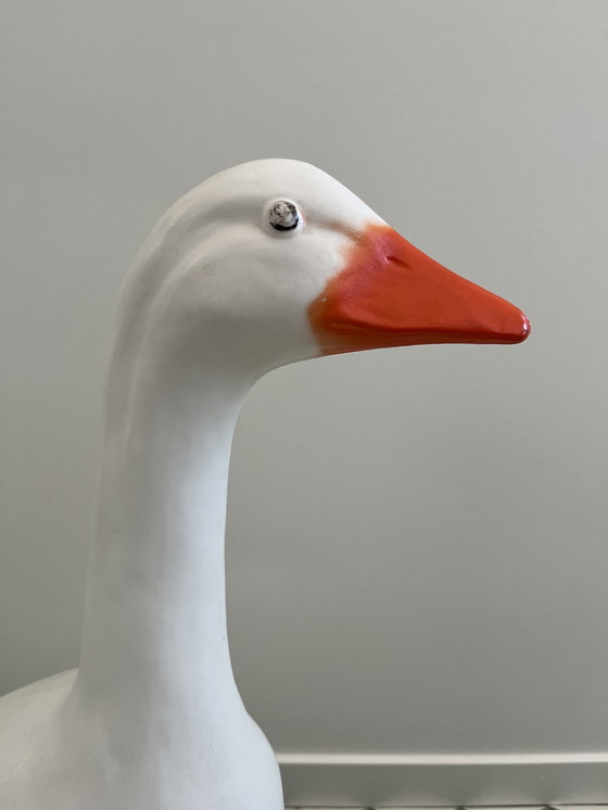 Image 1 of Vintage Gladys Goose Lamp