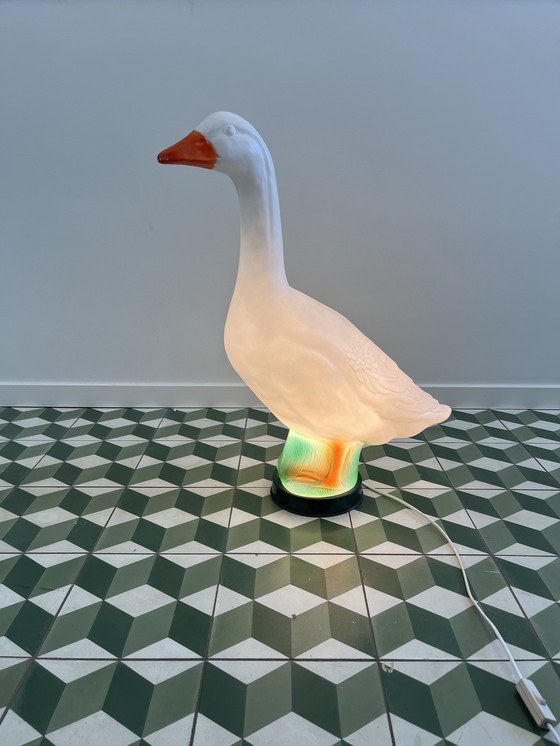 Image 1 of Vintage Gladys Goose Lamp