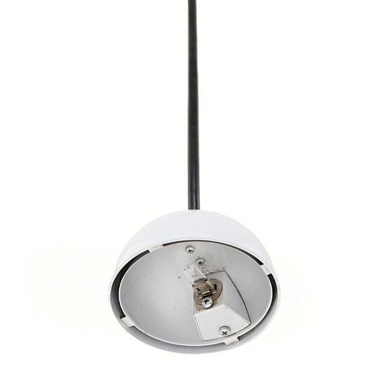 Image 1 of Vintage "Alesia" uitschuifbare metalen kroonluchter van Carlo Forcolini voor Artemide, Italië 1980