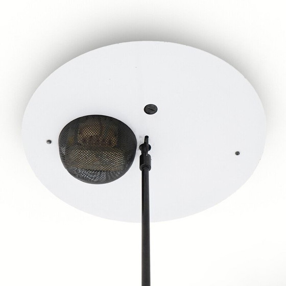 Image 1 of Vintage "Alesia" uitschuifbare metalen kroonluchter van Carlo Forcolini voor Artemide, Italië 1980