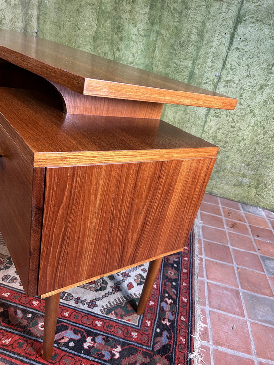 Image 1 of Mid century retro vintage teak bureau van GPlan 1960