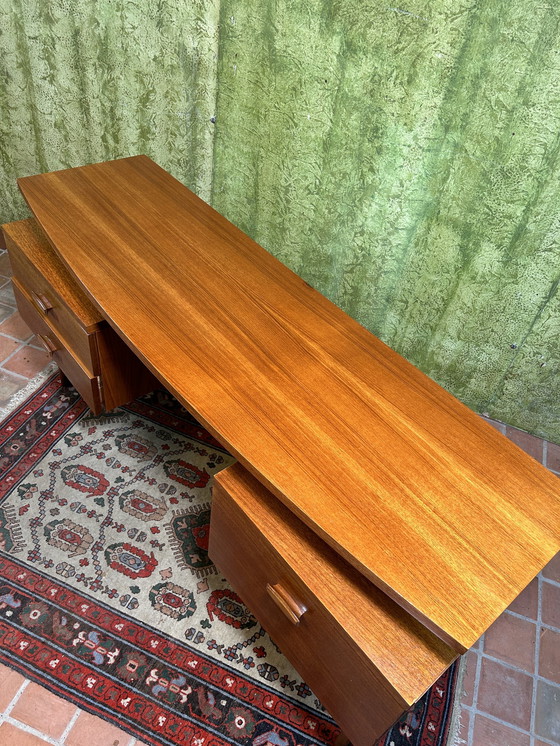 Image 1 of Mid century retro vintage teak bureau van GPlan 1960