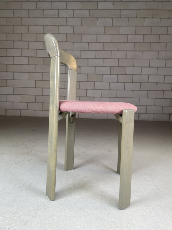 Image 1 of 4x Bruno Rey chair groen/roze