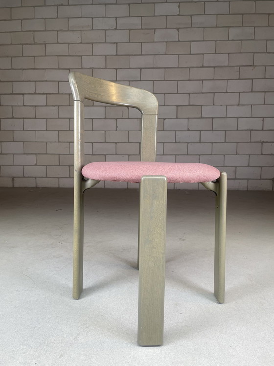 Image 1 of 4x Bruno Rey chair groen/roze