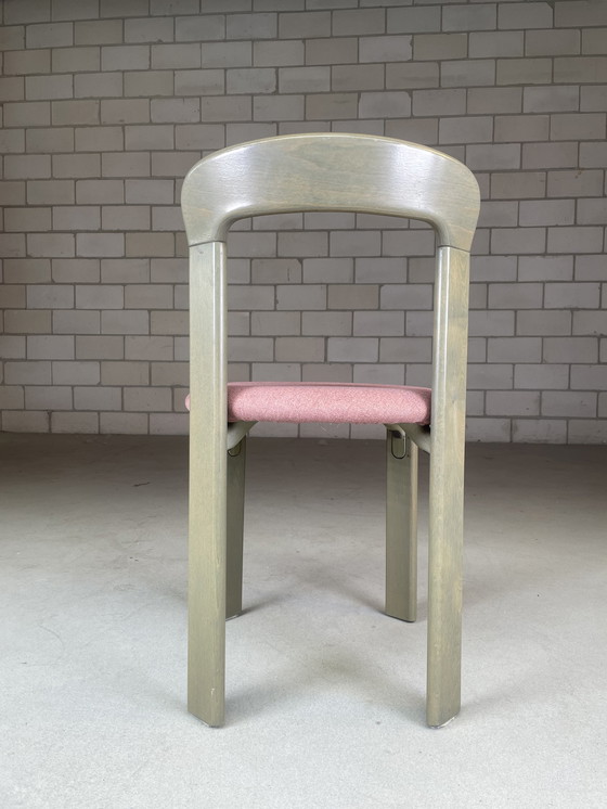 Image 1 of 4x Bruno Rey chair groen/roze