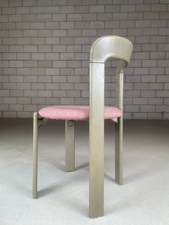 Image 1 of 4x Bruno Rey chair groen/roze