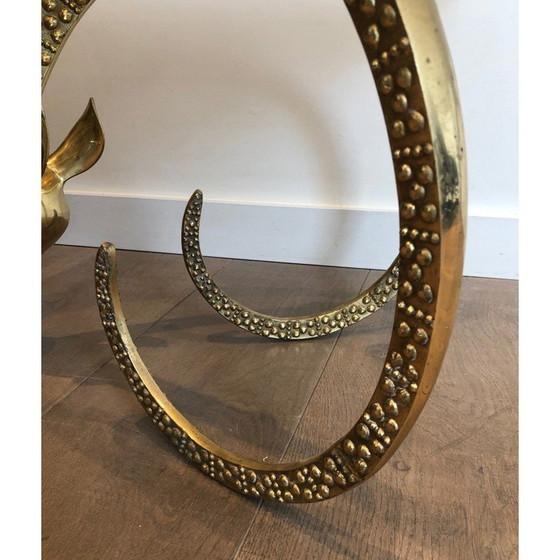 Image 1 of Vintage bronzen salontafel van Alain Chervet, Frankrijk 1970