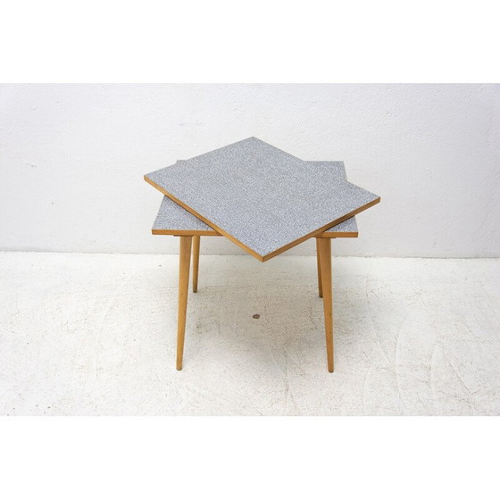 Image 1 of Mid century positionering bijzettafel van Interiér Praha, Tsjecho-Slowakije 1960