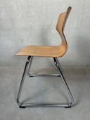 Vintage Pagholz Plywood Stoel - Adam Stegner, 1970’S