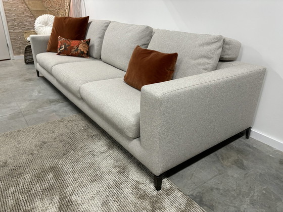 Image 1 of Minotti Andersen 104x288cm in stof greige bouclé 