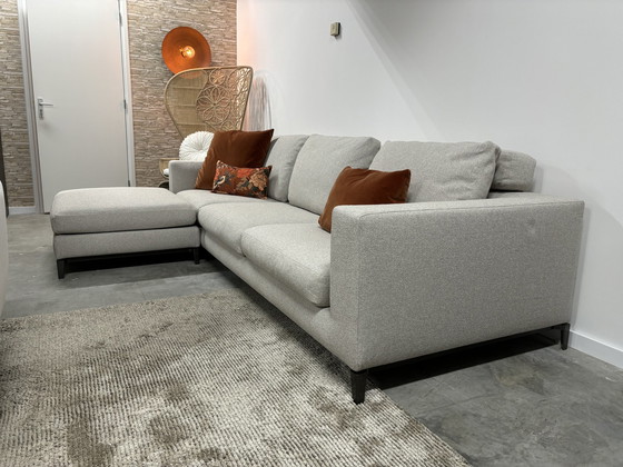 Image 1 of Minotti Andersen 104x288cm in stof greige bouclé 