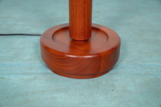 Image 1 of Vintage Deens design tafellamp teak, Domus