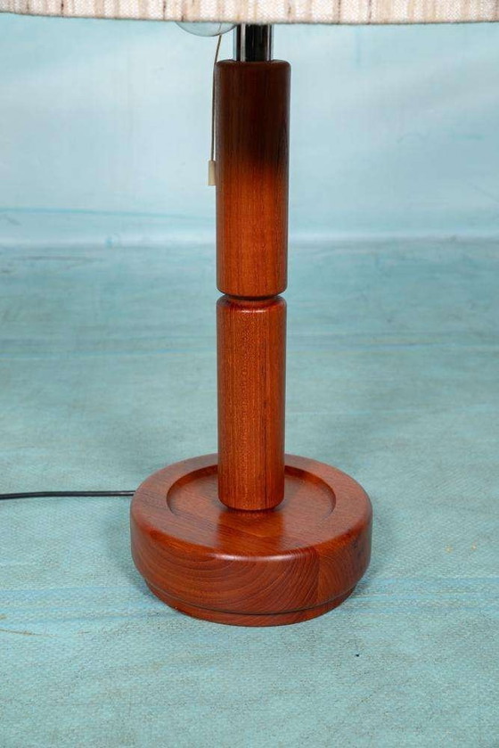 Image 1 of Vintage Deens design tafellamp teak, Domus