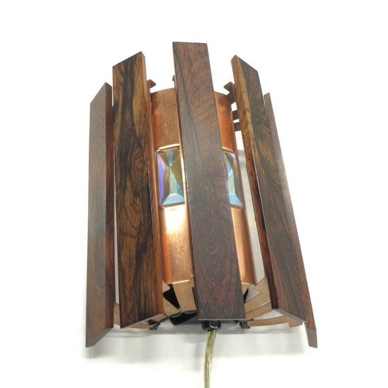 Image 1 of Vintage Wandlamp Van Werner Schou Voor Coronell Elektro Denmark Gemaakt In De Jaren ’70