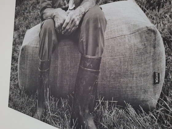 Image 1 of Enorme Canvas Met Reclame Afbeelding Bryck