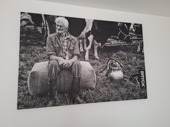 Image 1 of Enorme Canvas Met Reclame Afbeelding Bryck