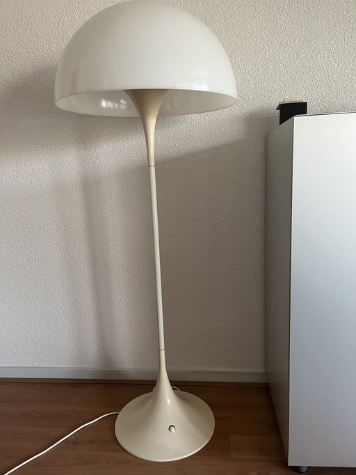 Panthella Vloerlamp Vintage Wit