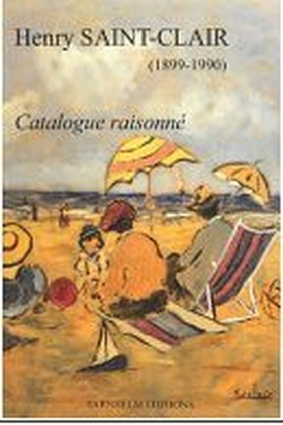 Image 1 of Olieverf op paneel van Henry St Clair (1899-1990) "Venetië