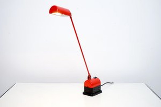 Image 1 of Vintage Italiaanse Daphinette tafellamp van Tommaso Cimini voor Lumina