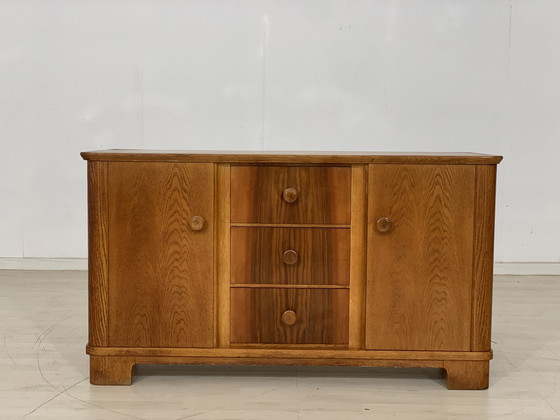 Image 1 of Mid Century ladekast dressoir garderobekast linnenkast vintage